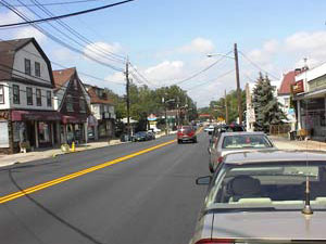 A street in Cedar Grove, New Jersey.