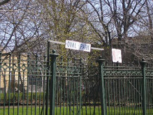 A Park in East Orange, New Jersey.