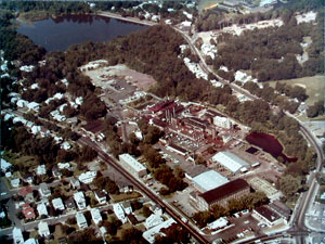 Aerial View of Haledon, New Jersey.