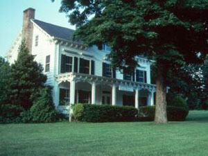 A historic home in West Caldwell, new Jersey.